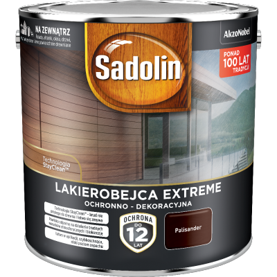Sadolin Extreme lakierobejca 2,5L PALISANDER do drewna szybkoschnąca odporna zewnętrzna