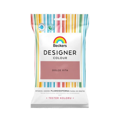 Beckers TESTER DOLCE VITA Designer Colour farba lateksowa mat-owa do ścian sufitów