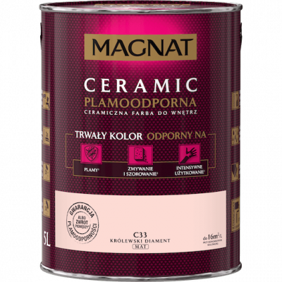 MAGNAT Ceramic 5L C33 Królewski Diament ceramik ceramiczna farba do wnętrz plamoodporna