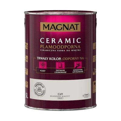 MAGNAT Ceramic 5L C69 Zgaszony Kalcyt ceramik ceramiczna farba do wnętrz plamoodporna
