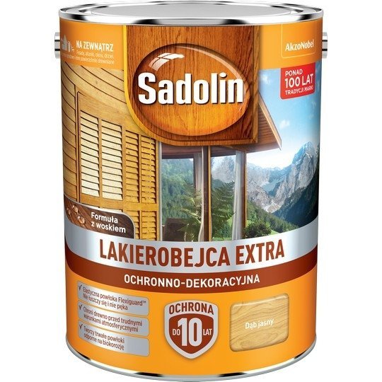 Sadolin Extra lakierobejca 5L DĄB JASNY 57 drewna