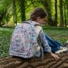 PLECAK BACKUP SZKOLNY MŁODZIEŻOWY DZIEWCZĘCY GEOMETRYCZNE WZORY ZESTAW 3w1