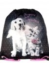 Plecak Szkolny Pies Kotek Zestaw 5w1 dla Dziewczyny RHG-090