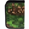 MINECRAFT PLECAK SZKOLNY PIKSELE DO 1 KLASY ZESTAW 3w1 DLA CHŁOPAKA GRA