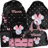 Disney Myszka Minnie Plecak do Szoły Zestaw 4w1 [DM23VV-278]