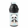 TORNISTER SZKOLNY MIŚ PANDA DZIEWCZĘCY DO PODSTAWÓWKI MIĘTOWY KOMPLET 5el