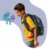 KOMPLET 4 elem PLECAK MŁODZIEŻOWY BACKUP DLA CHŁOPAKA SZKOLNY UKŁAD SCALONY
