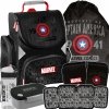 TORNISTER AVENGERS SZKOLNY CHŁOPIĘCY KAPITAN AMERYKA IRONMAN KOMPLET 5w1