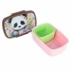 PANDA BIDON ŚNIADANIÓWKA Z MISIEM DERFORM DLA DZIEWCZYNEK ZESTAW 2w1 MODNY