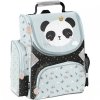 Szkolny Tornister Miś Panda dla Dziewczyny Miętowy [PP23PQ-525]