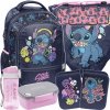 KOMPLET 5w1 STITCH PLECAK DO SZKOŁY PODSTAWOWEJ DZIEWCZĘCY DO KLAS 1-4
