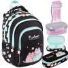 PUSHEEN PASTEL KOMPLET 4elem. MAJEWSKI DLA DZIEWCZYNY PLECAK KOT KOTKI