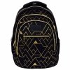 MŁODZIEŻOWY PLECAK BACKUP GEOMETRIC GOLD DZIEWCZĘCY SZKOLNY KOMPLET 4w1