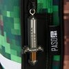 ZESTAW 5w1 PIKSELE TORNISTER MINECRAFT SZKOLNY GAMING GRY DLA CHŁOPAKA