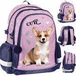 PLECAK SZKOLNY PIESEK DLA UCZENNIC DZIEWCZĘCY DO PODSTAWÓWKI Z PIESKIEM DOG