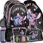 STICH SZKOLNY PLECAK DLA DZIEWCZYNEK TORNISTER STITCH i LILO ZESTAW 6w1