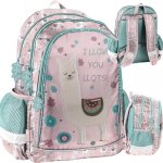 Lama Nowoczesny Plecak do Szkoły dla Dziewczynek Paso [PP22LM-081]