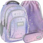 SERCA BACKUP PLECAK SZKOLNY MŁODZIEŻOWY DZIEWCZĘCY TWINKLE ZESTAW 3w1