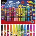 Zapachowe Flamastry Pisaki Owocowe 12 Kolorów Kidea [PZ12KA]