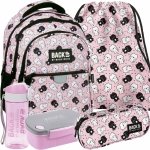 KOMPLET 5w1 SZKOLNY PLECAK MŁODZIEŻOWY BACKUP Z KOTKAMI CATS SZKOLNY