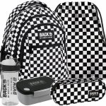 SZACHOWNICA PLECAK ZESTAW 5 ele MŁODZIEŻOWY BACKUP SZKOLNY KRATKA