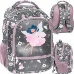 PASO Plecak Szkolny do Podstawówki BALETNICA do 1 klasy Podstawówki dla Dziewczynek