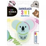 Kidea Neonowe Zakreślacze z Figurką 3w1 Mazaki [ZF3W1KA]