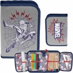 SPIDERMAN Piórnik z Wyposażeniem Marvel do Podstawówki Paso Chłopięcy