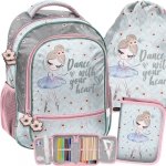 Komplet Plecak Szkolny dla Uczennicy Baletnica Tancerka [PP21BL-260]