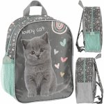PLECACZEK KOTEK PRZEDSZKOLNY PLECAK DLA DZIEWCZYNEK NA WYCIECZKI Z KOTKIEM