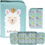 Piórnik Lama Szkolny Otwierany dla Uczennic Paso [BR-P001-2BW]