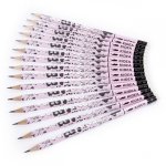 5 x Ołówek Trójkątny Szkolny HB z Gumką Zwierzaki Kidea [OTGUNKA]