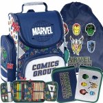 TORNISTER MARVEL COMICS SZKOLNY DLA CHŁOPAKÓW AVENGERS KOMPLET 3 ele