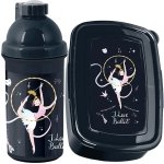 Bidon Śniadaniówka dla Dziewczyny Komplet Baletnica [PP23BN-3021]