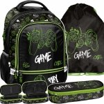 PLECAK GAMEPAD SZKOLNY GRA DO 1 KLASY PODSTAWÓWKI DLA CHŁOPAKA KOMPLET 3el