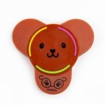 ZAKREŚLACZE Z FIGURKĄ 3w1 NEONOWE KIDEA FLAMASTRY