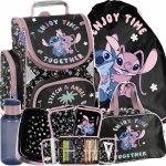 TORNISTER STITCH DO 1 KLASY DLA DZIEWCZYNKI KOMPLET 6w1 STICH i LILO PASO