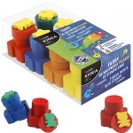 Farby do Malowania Palcami ze Stempelkami 8 Kolorów Kidea dla Dzieci [FDPS8KA]