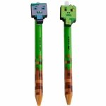 2 szt. WYMAZYWALNY DŁUGOPIS KOMPLET MINECRAFT KIDEA PIKSELE GAMING GAMER
