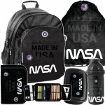 Chłopięcy Czarny Plecak Szkolny NASA do klas 1-3 [PP23SA-090]