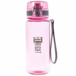 BIDON FREE BPA ST.RIGHT 500ml MŁODZIEŻOWY RÓŻOWY BUTELKA NA WODĘ PINK GREY