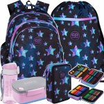GWIAZDKI CP PLECAK COOLPACK SZKOLNY ZESTAW 5w1 DLA DZIEWCZYNKI STAR NIGHT