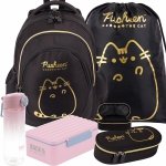 PUSHEEN GOLD KOMPLET 5w1 MAJEWSKI DLA DZIEWCZYNY PLECAK KOT KOTKI