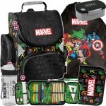KOMPLET 5 ele AVENGERS TORNISTER MARVEL SZKOLNY DLA CHŁOPAKA HALK THOR