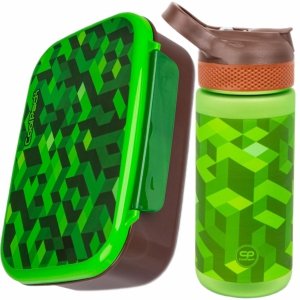 MINECRAFT ZESTAW 2w1 Śniadaniówka Bidon CoolPack CP Tritanum Free BPA GRY