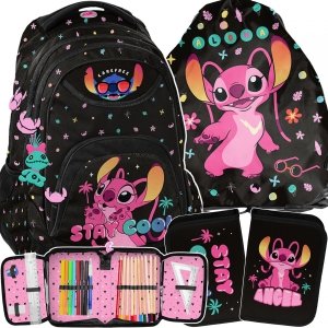 Lilo i Stich Plecak Szkolny Paso w Zestawie [DS23TT-278]