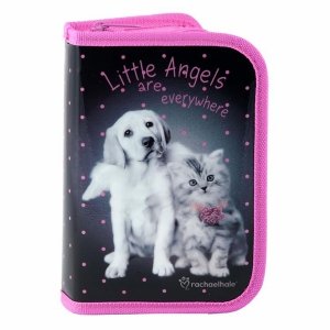 Piórnik Kotek Piesek Paso z Wyposażeniem Dziewczęcy [RHG-001]