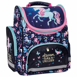 TORNISTER SZKOLNY JEDNOROŻEC DERFORM UNICORN DLA DZIEWCZYNEK