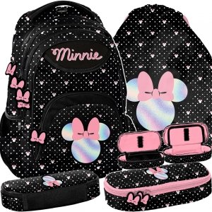 Myszka Mini Minnie Plecak Szkolny Zestaw 3w1 Paso [DM23VV-278]