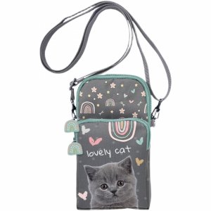 TOREBECZKA KOTEK NA RAMIĘ TOREBKA DLA DZIEWCZYNKI TORBA NA WYCIECZKI CATS